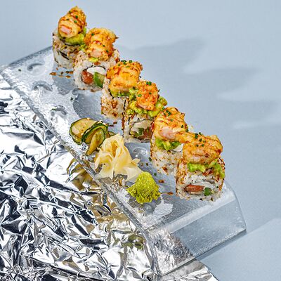 Лосось, креветка и гуакамоле в Skybar по цене 850 ₽