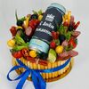 Оригинальный колбасный торт с безалкогольным пивом на день рождения близкимв Дарите красиво по цене 4398