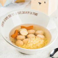 Суп с фрикадельками и горошком в АндерСон