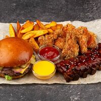 Логотип Крылышки & Рёбрышки