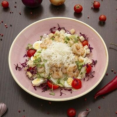 Цезарь с креветкой Я в Пражский по цене 790 ₽