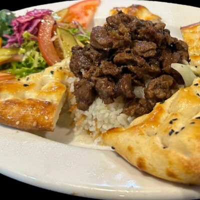 Кавурма с рисом в Дёнер стамбул по цене 850 ₽