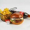 BBQ чизбургер комбо халяль в Sultan Pizza & Burgers по цене 919
