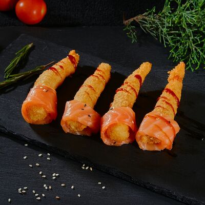 Королевские креветки темпура в Суши и Роллы по цене 719 ₽