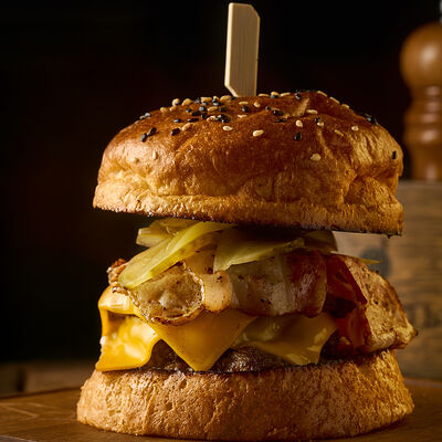 Классический Смэш бургер в Хмель по цене 650 ₽