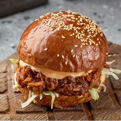 Бургер с рваным мясом в Double по цене 510