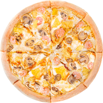 Креветки с ананасами в Доминос пицца по цене 25 р.