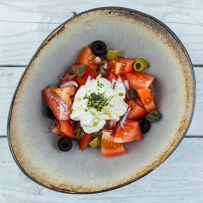 Сицилийский салат в Хорошие руки Рыба по цене 490 ₽