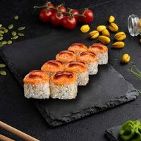 Запеченный ролл с курицей в Веселый Самурай Sushi Premium