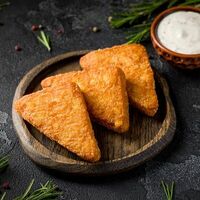 Хашбраун с чесночным соусом в Brothers Food на Советской