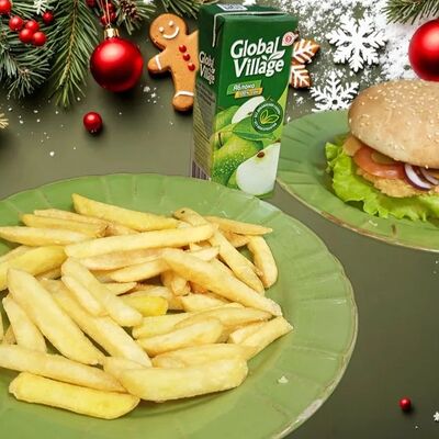 Детское комбо с бургером в Сенсей + по цене 729 ₽