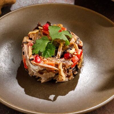 Салат с языком и баклажаном в Асканели Georgian Bistro по цене 900 ₽