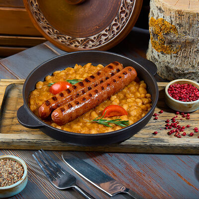 Тавче Фасоль с колбасой в Балканский гурман по цене 880 ₽