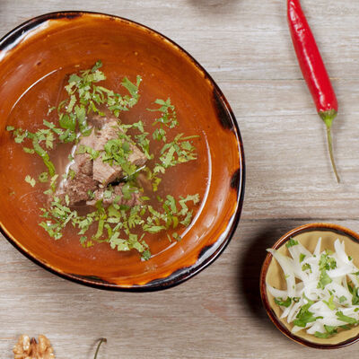 Суп Хашлама в Грузинское кафе Ван Гоги по цене 440 ₽