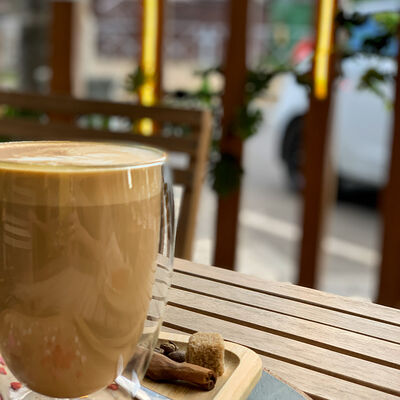 Веган латте в Latte bar по цене 220 ₽