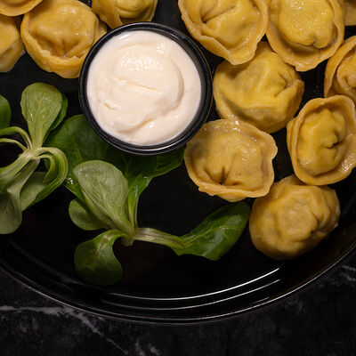 Пельмени с мраморной говядиной в Наша хвоя по цене 390 ₽