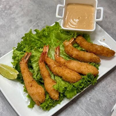 Д Креветки в Кляре Эби Темпура в Бистро 24 на Шамиля по цене 360 ₽