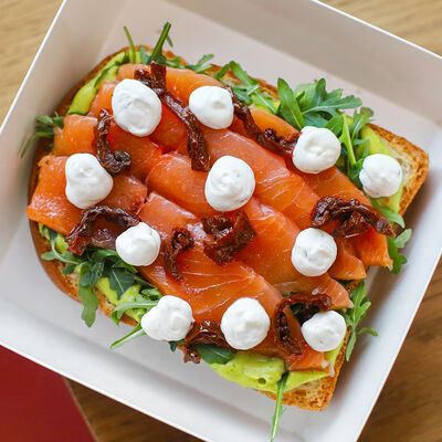 Завтрак Афродиты в oh my toast по цене 910 ₽