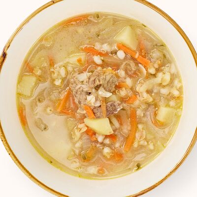 Суп Рассольник Петербургский с говядиной в Сделано сегодня по цене 270 ₽