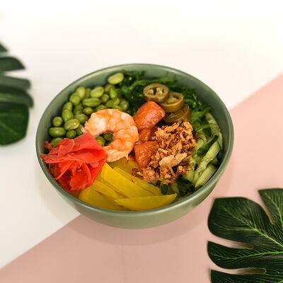 Поке Spicy mix острый Mini в Pokemania по цене 729 ₽