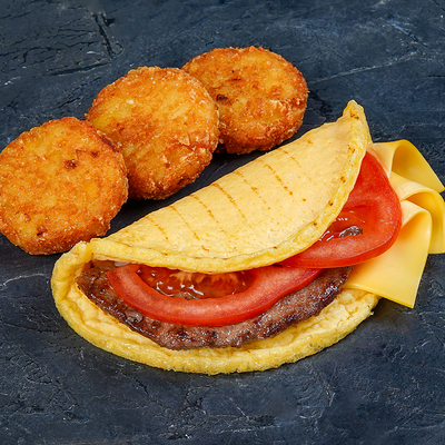 Маг завтрак с котлетой в Магбургер & Братья Караваевы по цене 425