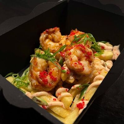 Fries с креветками в Малевичи по цене 500 ₽