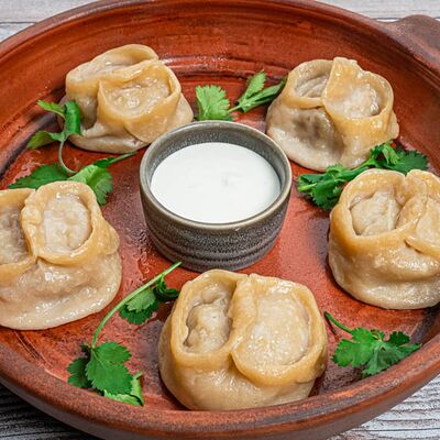 Манты с бараниной в Yunga Tim Fish & Grill по цене 970 ₽