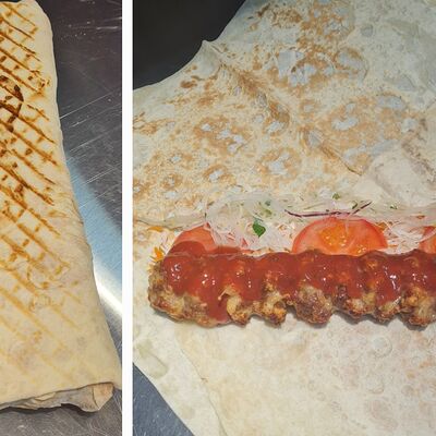 Люля из курицы с сыром в Бурум Хаус по цене 350 ₽