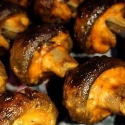 Грибы на мангале в Цветок граната по цене 350 ₽