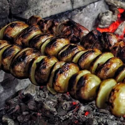 Молодой картофель в Кафе граф по цене 260 ₽