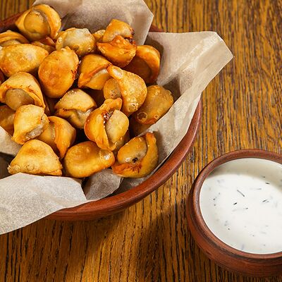 Жареные пельмени с бараниной в Вах Гиви! по цене 480 ₽