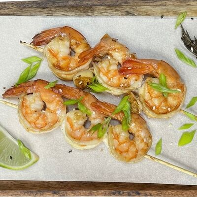 Шашлычок из креветокв Laksa & Wok по цене 840 ₽