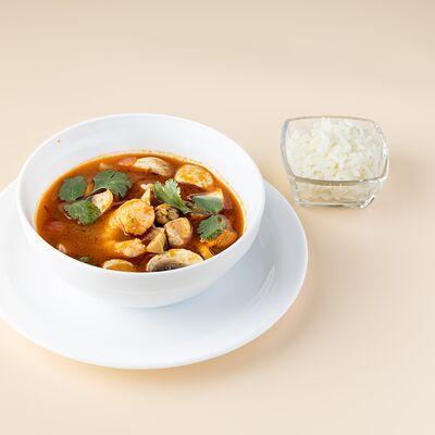 Том-ям с морепродуктами в Шарики по цене 650 ₽