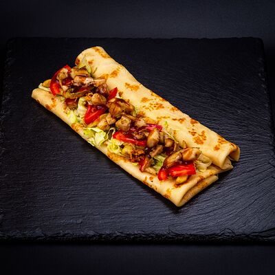 Блин Цыпленок BBQ в Кофе блин по цене 349 ₽