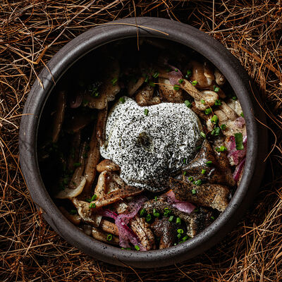 Маринованные опята в MANUL по цене 850 ₽