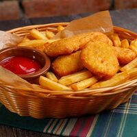 Чикен & Чипс в Purkins Pub