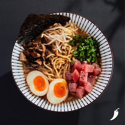 Карри рамэн с тунцом большой в ASIATIQ Ramen-Bar по цене 840 ₽