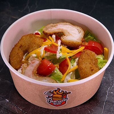 А-ля Цезарь с креветками в Бургер Сайз по цене 479 ₽