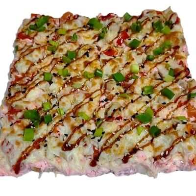 Суши-пицца с курицей в Добрая кухня по цене 899 ₽