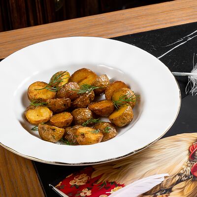 Мини-картофель с укропом и чеснокомв Цыпочка по цене 390 ₽