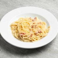 Спагетти Карбонара в Pasta Bar