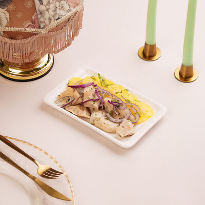 Грузди из домашнего погреба с отварным картофелем в Линия Вкуса по цене 850 ₽