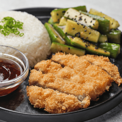 Хрустящий цыплёнок в Японский домик по цене 678 ₽