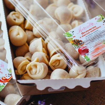 Пельмени с индейкой в Лаверна по цене 820 ₽