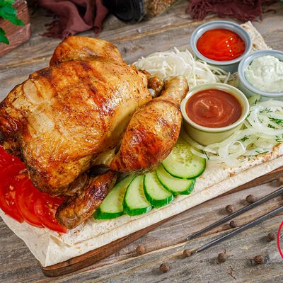 Курица гриль в лаваше с овощами в Chef Doner 13 по цене 1080 ₽