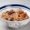 Стеклянная лапша Пад Лао с курицей и креветкой в Ло Мейн по-ланьчжоуски по цене 720