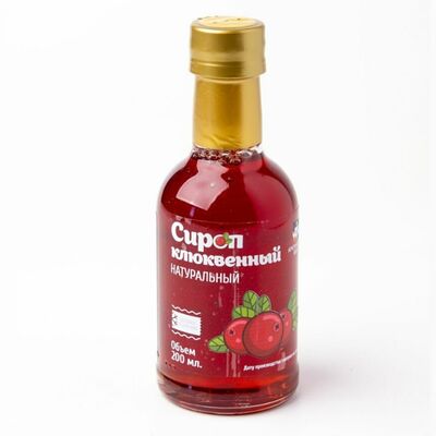 Сироп Клюквенный в Evecta Хибиногорская по цене 789 ₽