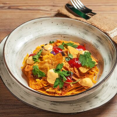 Чили начос в Караоке Соло по цене 420 ₽