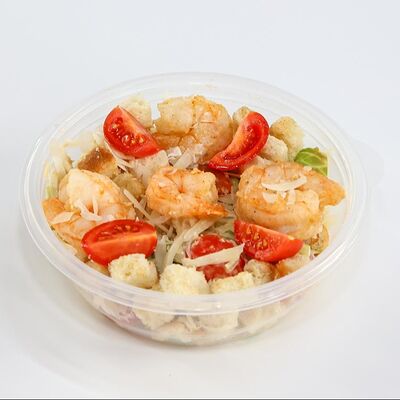 Салат Цезарь с креветками в Testo Pizza по цене 420 ₽