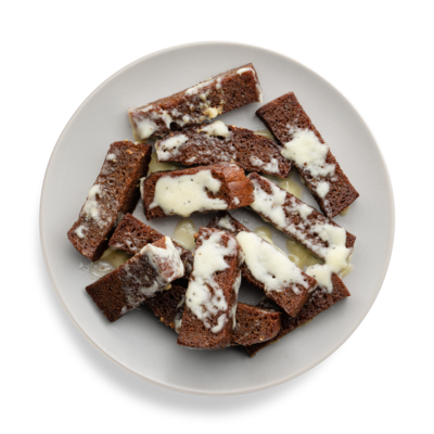 Гренки с чесноком и сыром в Готово китчен по цене 181 ₽